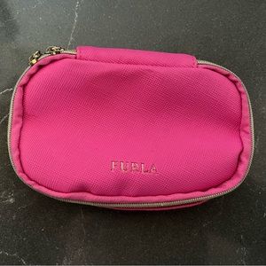 Furla pink travel jewelry box